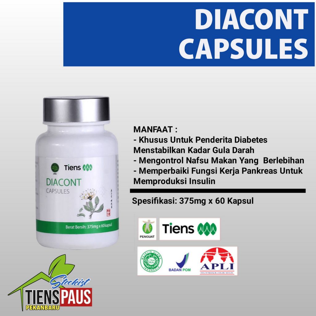 Diacont Capsules | Stockist Tiens Pekanbaru