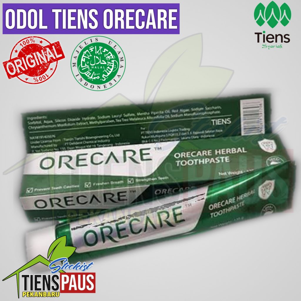 Odol Tiens Orecare (Herbal Toothpaste) Stockist Tiens Pekanbaru